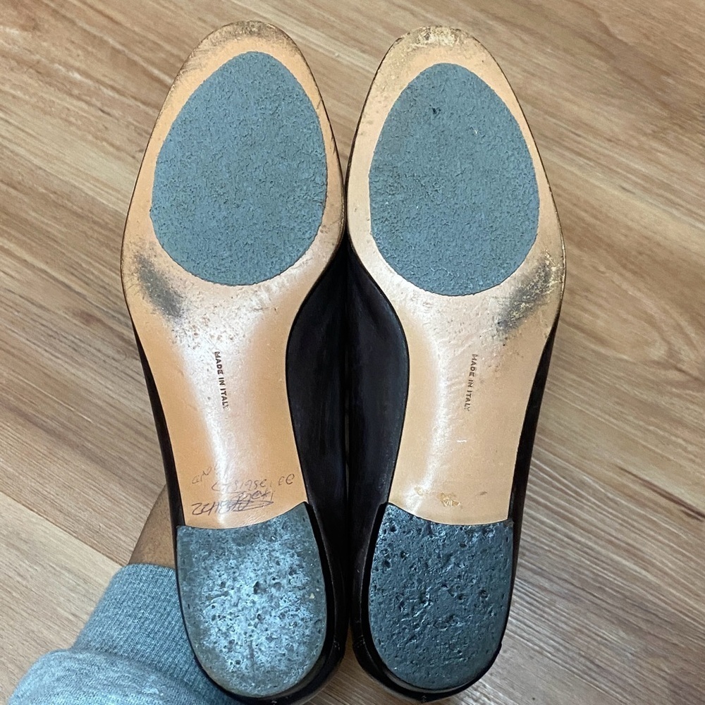 Vintage Salvatore Ferragamo Boutique Gancini Dark Brown Loafers Size Size 8.5 B - Picture 9 of 12